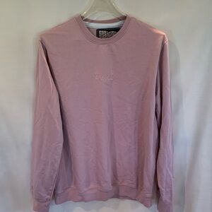 San Francisco Work Shirts Pink Sweater Large